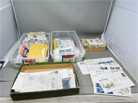 large collection of various loose & package stamps