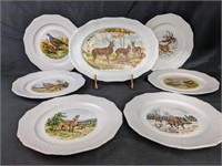 Eschenbach Bavarian Wildlife Plate Set