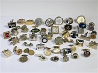 Mixed Lot Cuff Links: Pairs & Singles