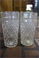 Collection of 4 Drinking Glasses