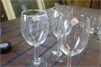 Collection of 3 Wine Glasses