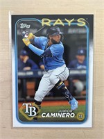 Junior Caminero 2024 Topps Rookie Card