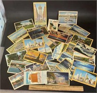 VINTAGE POSTCARDS-UNUSED/ASSORTED