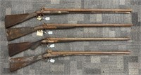 (4) Antique Shotguns