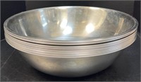 17.5in Aluminum Mixing Bowls *bidding 1x17