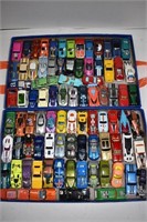 86 Assorted Toy Cars. Hot Wheels, Matchbox. Dukes