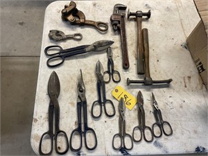 Crescent Scissors, Snips Puller and Proto Hammers
