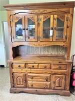 Wooden Dining Room Hutch-5-Drawers