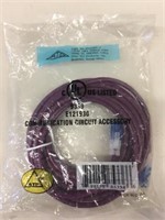 New 18ft CAT.5e Purple Cable