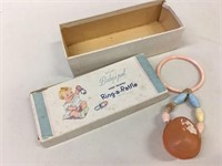 Vintage Dr.Allen's Baby's Pal Ring-a-Rattle