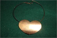 Vintage Heart Shaped Necklace