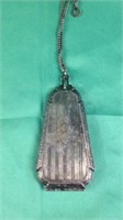 Antique sterling silver make up/change pendant