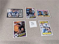 SELECTION OF 5 SPORTS CARDS