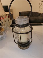 Dock lantern for candles. 16" tall. Modern