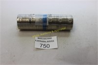 Roll of (40) Jefferson Nickles - 1992P