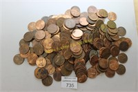 Bag of 250 Unsearched Lincoln Pennies