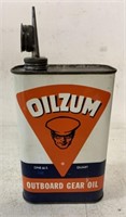 Oilzum 1 qt. Outboard Gear Oil can