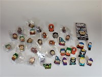 Lot of South Park Pins