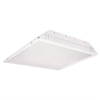 $50  2-Light White Fluorescent Ceiling Troffer