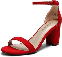 *NEW Women's Chunk Low Heel Pump Sandals-US8.5