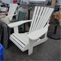 WOODEN PATIO ARMCHAIR