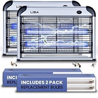 LiBa Electric Bug Zapper (2-Pack) Indoor Insect