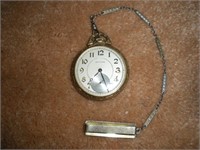 Waltham Vintage Pocket Watch w/Display Case