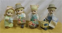 Precious Moments figurines.  10ins. All need