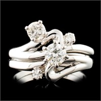 14K Gold 0.42ctw Diamond Ring