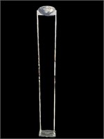 Chrome Torchiere Floor Lamp Mid Century Modern