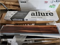 Allure Grip Strip Flooring African Wood Dark