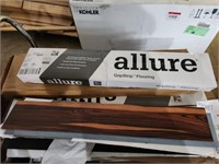 Allure Grip Strip Flooring African Wood Dark