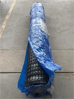 (ZZ) Roll Of Plastic Fencing. 
74in. Tall, 10in.