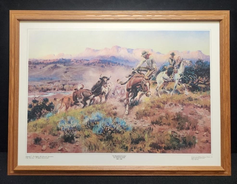 Charles M Russel Framed Print Roundup