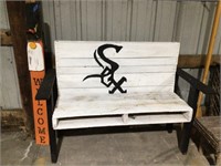 Chicago White Sox Pallet Bench  51” Long X 42”