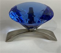 Blue Glass Decoration