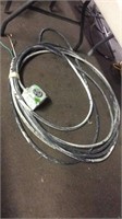 220 EXTENSION CORDS W/ PLUG BOX **NO PLUG**