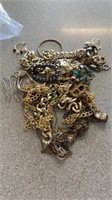 Large Bag Of Costume Jewelry