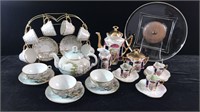 Vintage Tea Sets & MCM Cake Plate