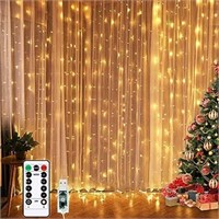 Unihoh Curtain Lights-9.8ftx 9.8ft