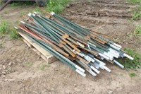 Approx (90) 6ft T-Style Fence Posts