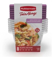 Rubbermaid TakeAlongs 5.2-Cup Square Food Storage