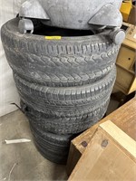 LOT OF TIRES 255/70R 16 AS IS