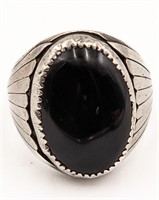 Evelyne & Edward James Navajo Ring Sz. 13