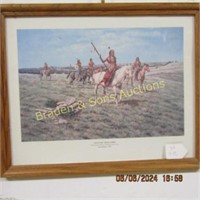 GROUP OF 3 FRAMED NATIVE AMERICAN PRINTS