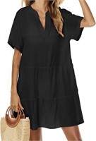 New Womens V Neck Casual Sexy Swimsuit Cover Up