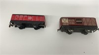 (2) O gauge MARX prewar trains: Seaboard 91257