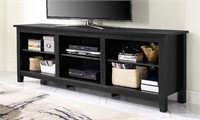 70" Black TV Stand