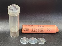 1943 Steel pennies