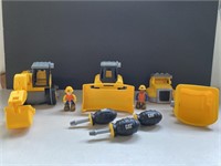 Lot of Toy Construction Equipment